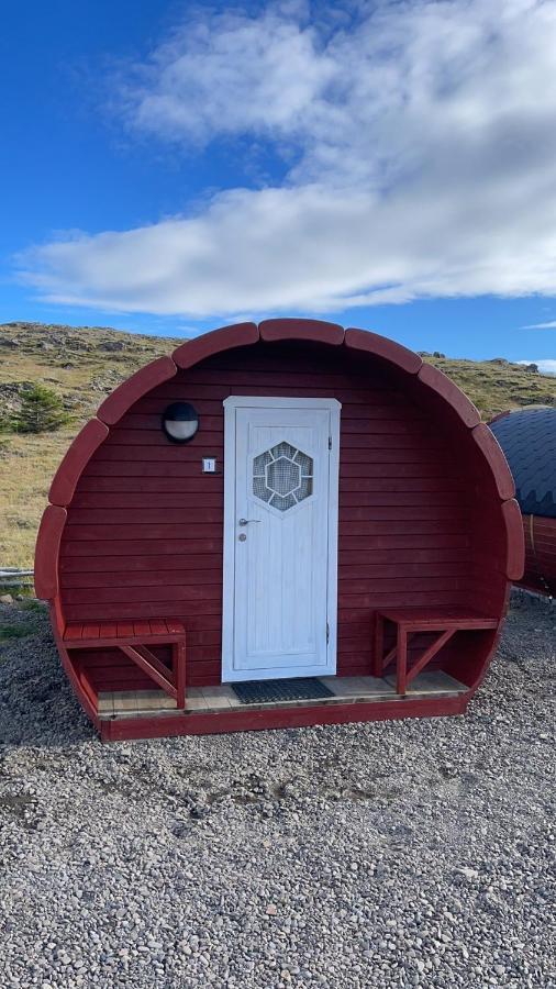 Framtid Camping Lodging Barrels Hotel Djupivogur Exterior photo