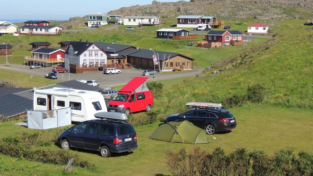 Framtid Camping Lodging Barrels Hotel Djupivogur Exterior photo